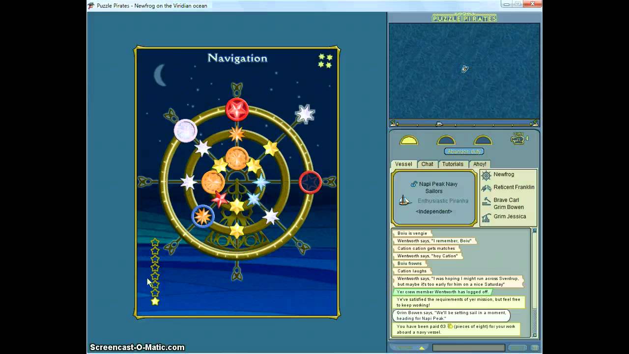 Puzzle Pirates Ultimate Navigation