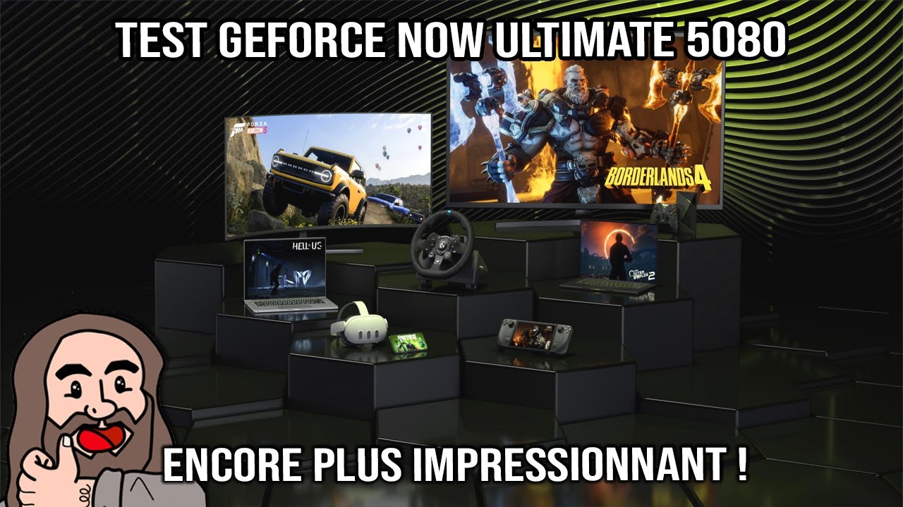 Test Geforce Now 5080 - Encore plus impressionnant !