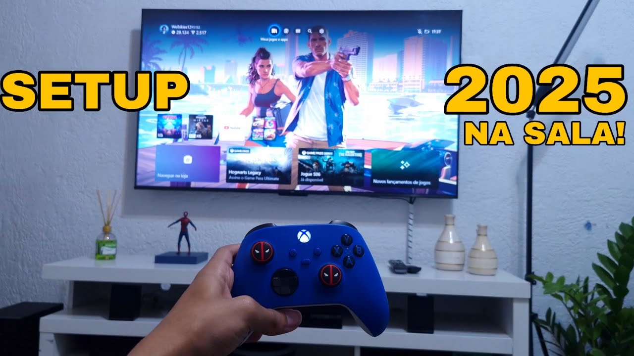 MEU SETUP GAMER NA SALA !!! ATUALIZADO 2025