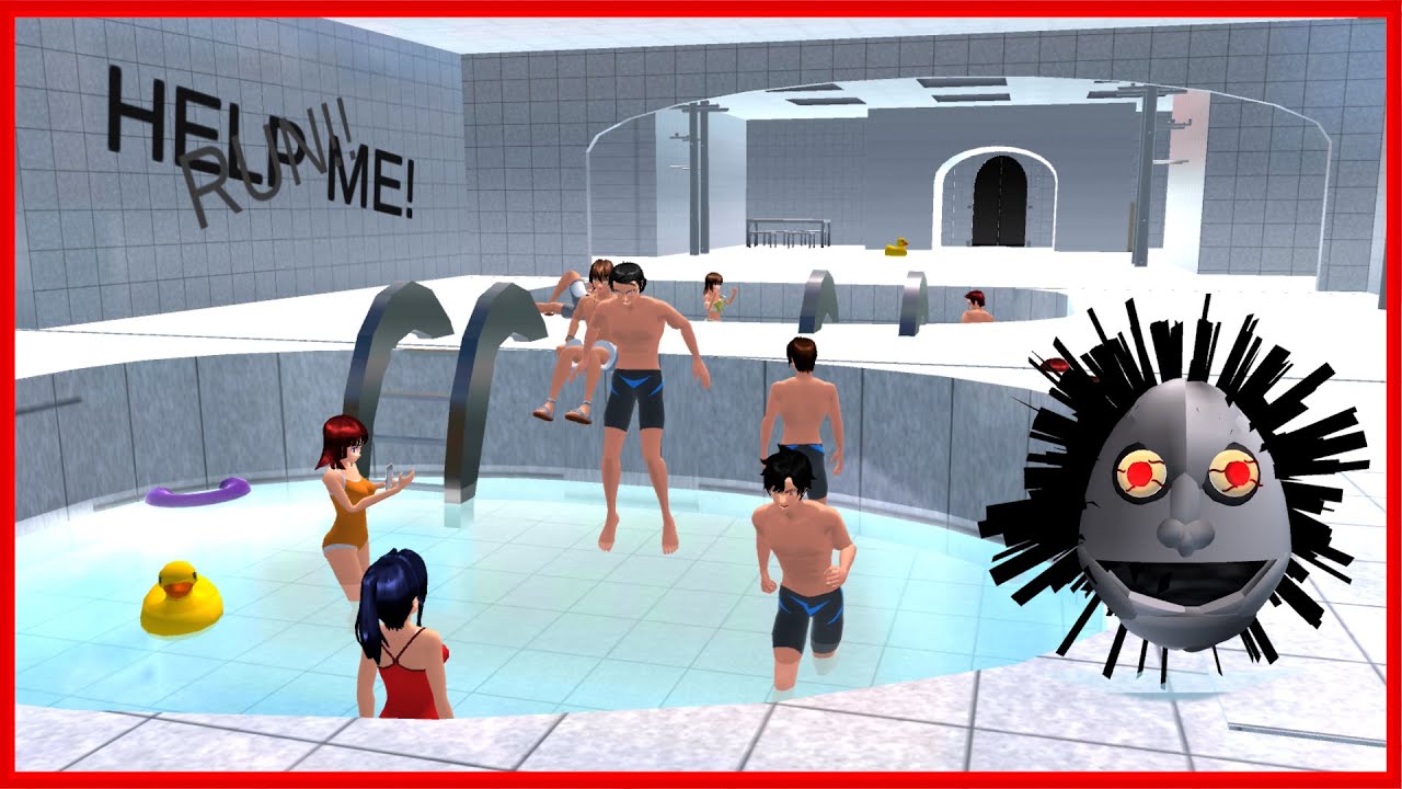 Don't Go to the POOLROOMS At Night || SAKURA School Simulator