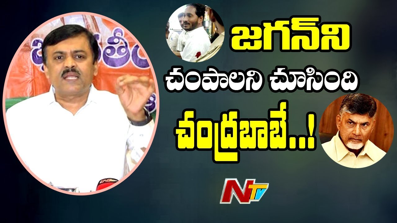 BJP Leader GVL Narasimha Rao Press Meet Over YS Jagan Attack Incident - NTV politics