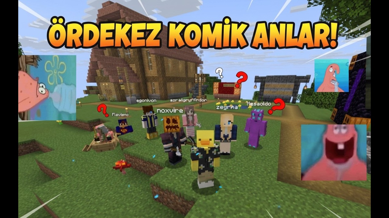 Minecraft hardcore serisi??? | Ördekez benim gözümden karma komik anlar pt. 2
