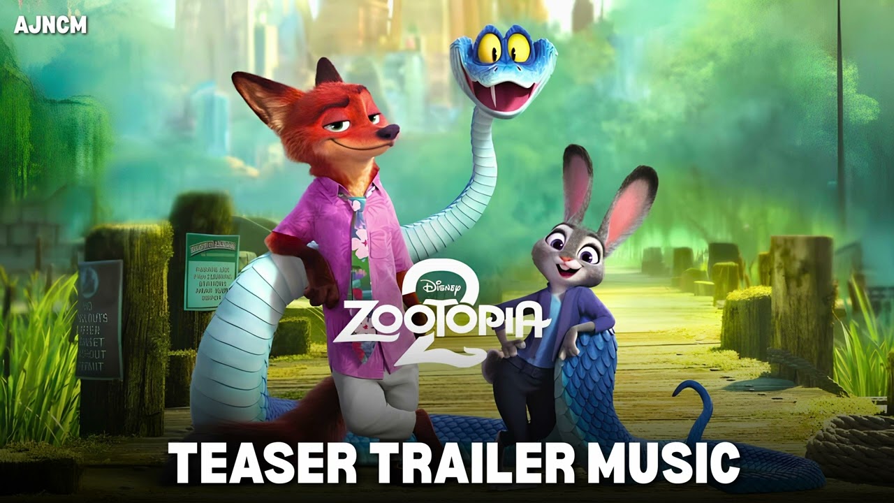 Zootopia 2 - Official Teaser Trailer Music (2025) Jason Bateman, Shakira, Quinta Brunson | AJNCM