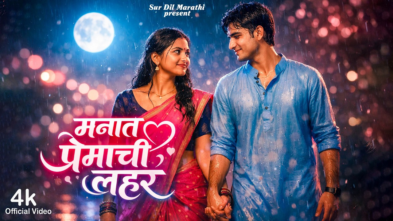 🌧️💖 मनात प्रेमाची लहर | Manat Premachi Lahar | New Marathi Romantic Song| Village Love Story DJ 2026