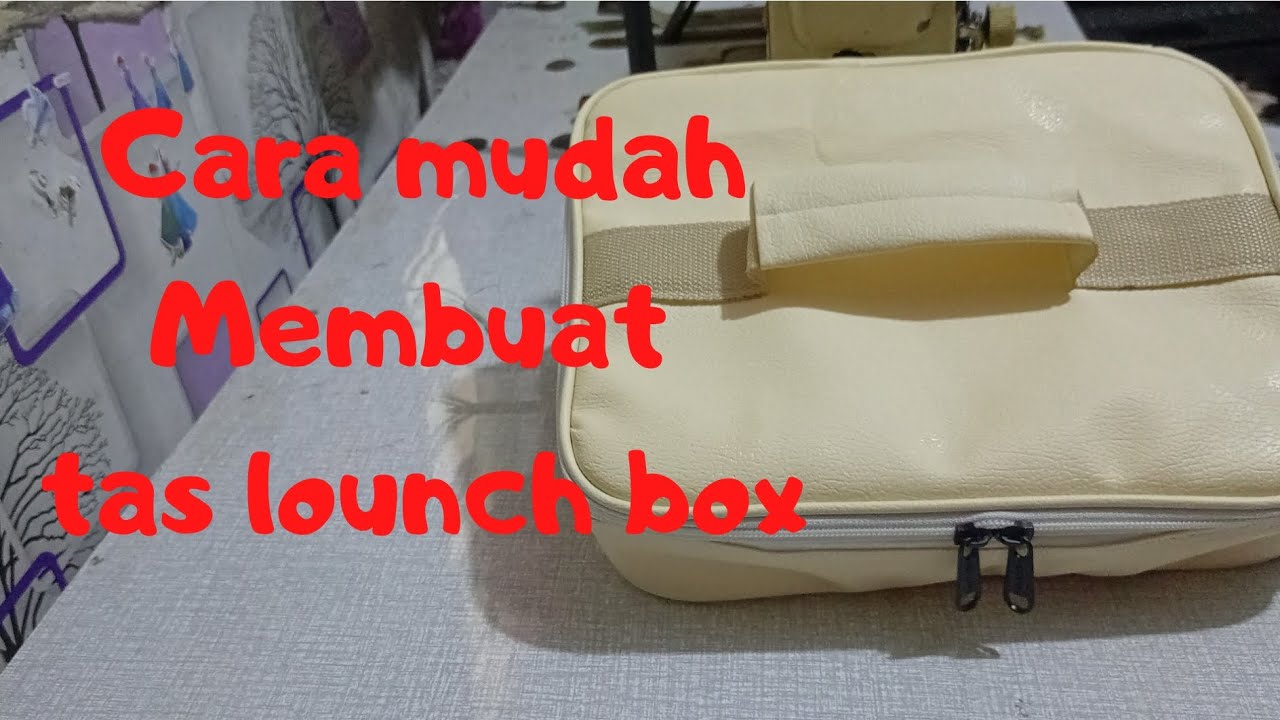 wow ternyata gampang!!cara mudah membuat tas lounch box