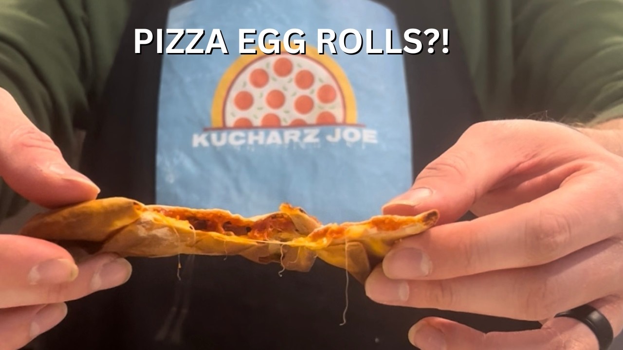 I Turned Pizza Into Air Fryer Egg Rolls No Deep Frying! 🍕🔥