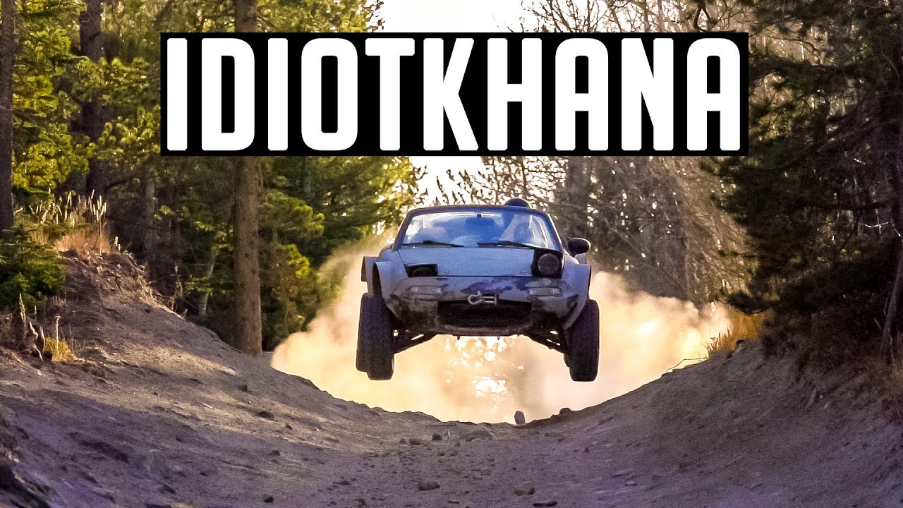 IDIOTKHANA: Gymkhana Recreation Offroad Miata & 3000GT Rally Car