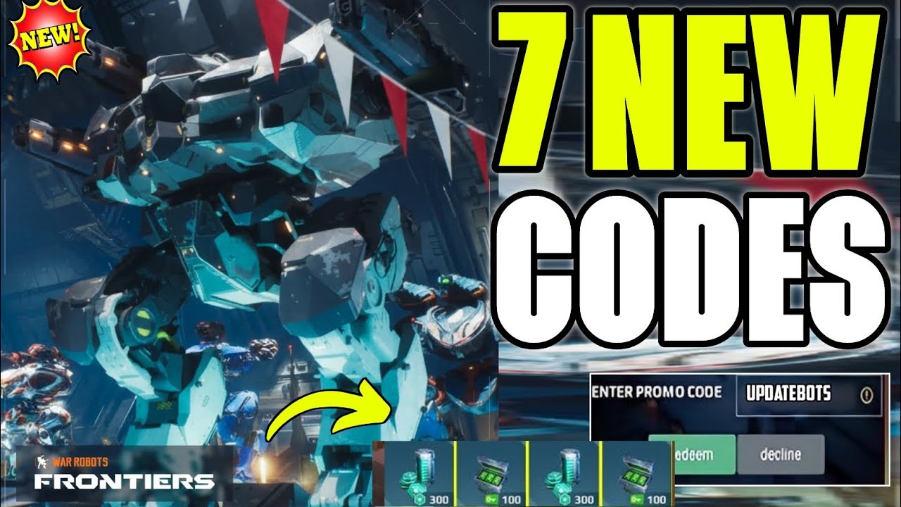 💥*Новые февральские!💥 Подарочные коды War Robots 2026 - Коды War Robots 2026