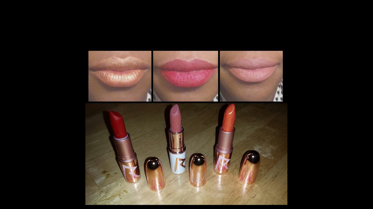 Mac RiRi Hearts Swatches on darkskin | Who's that chick, RiRi Woo, Bad girl RiRi