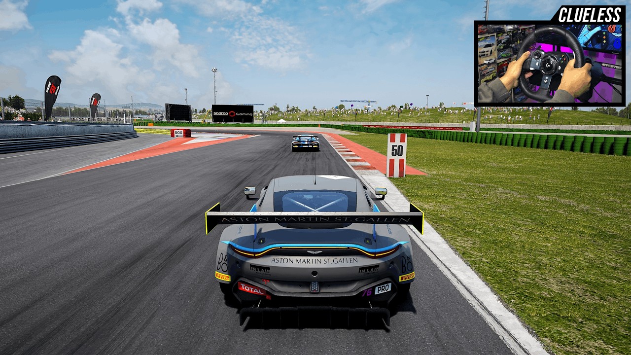 Assetto Corsa Competizione - Aston Martin V8 Vantage GT3 | Misano GT3 Race + First Person