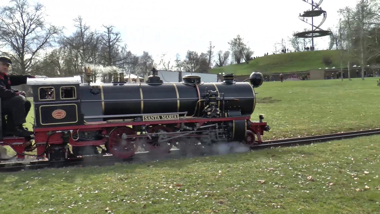 Dampf auf der Killesbergbahn - Karfreitag, 30. März 2018