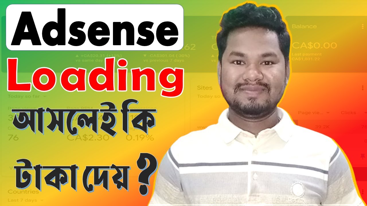 AdSense Loading Method 2024 || Free Course || Bangla Tutorial