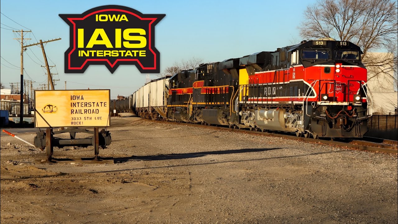 Railfanning the Iowa Interstate Railroad, From Davenport Iowa to Silvis Illinois!