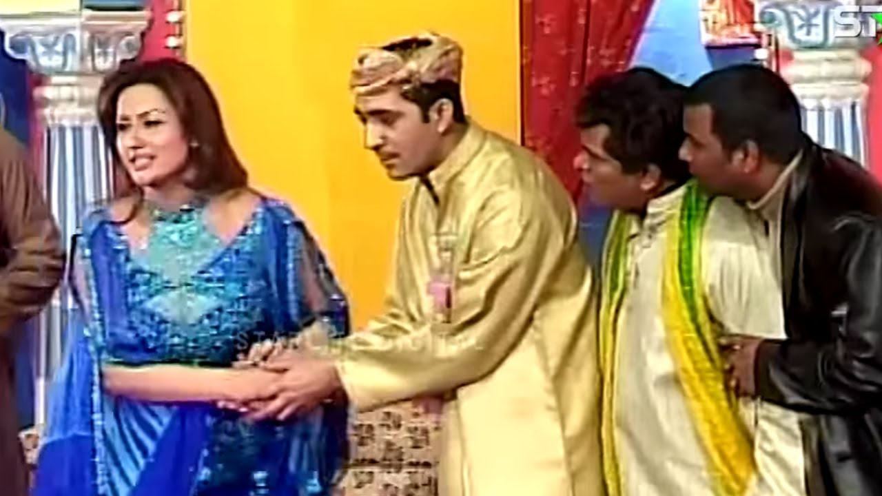 Tere Nakhray Hazaar Zafri Khan and Nargis With Tahir Anjum Pakistani Stage Drama Full Comedy Play