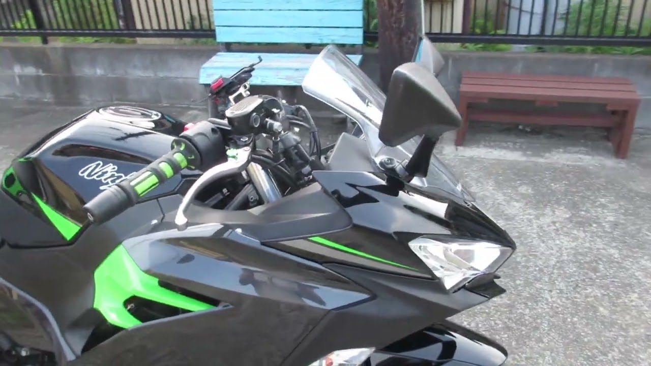 ニンジャ４００　EX400G　アクラポビッチ　AKRAPOVIC　車検対応マフラー