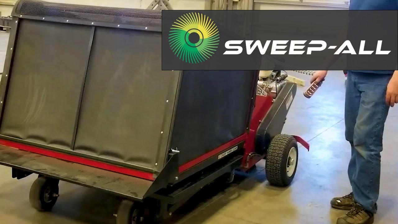 Scissor Lift Dump Chute Installation - Sweep-All Sweepers
