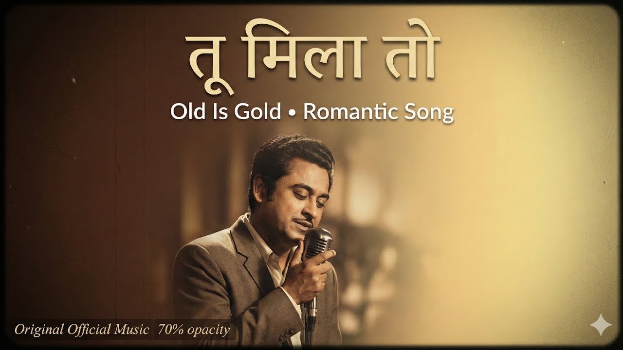  Tu Mila To | New Happy Romantic Song 2026 | Kishore Kumar Fusion। Hindi Romantic Old Songs 