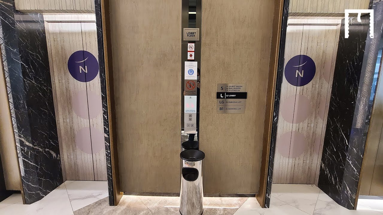 Schindler 3300 MRL Elevators at Novotel Suites Malioboro, Yogyakarta