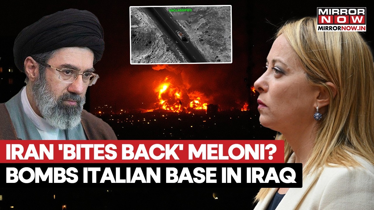 Iranian Drone Hits Italian Base In Iraq's Kurdistan? Italian FM Antonio Condemns Attack, Says...