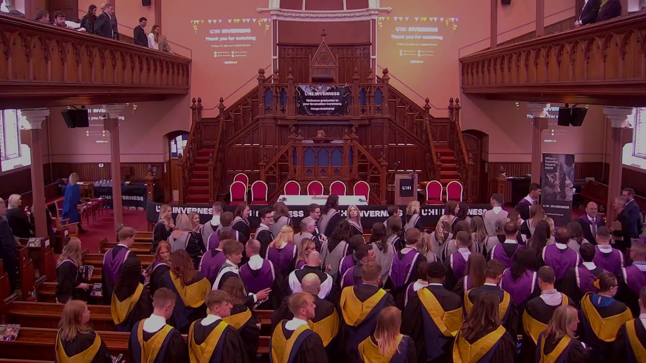 UHI Inverness Graduation and Celebration of Achievement 2024