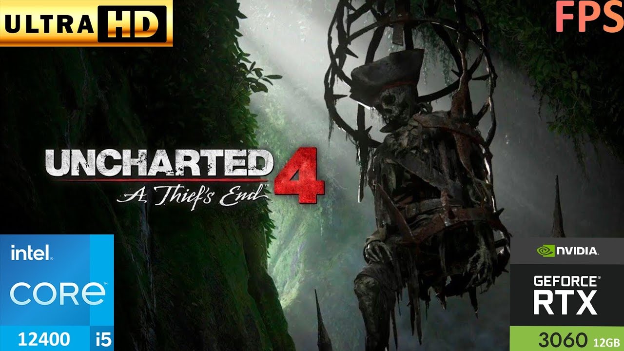 UNCHARTED A THIEF'S END (Ultra settings) GAMEPLAY ON RTX 3060 i5 12400