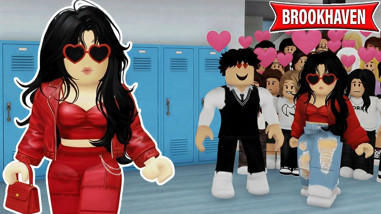 JE DEVIENS POPULAIRE À L'ÉCOLE SUR BROOKHAVEN ROBLOX !