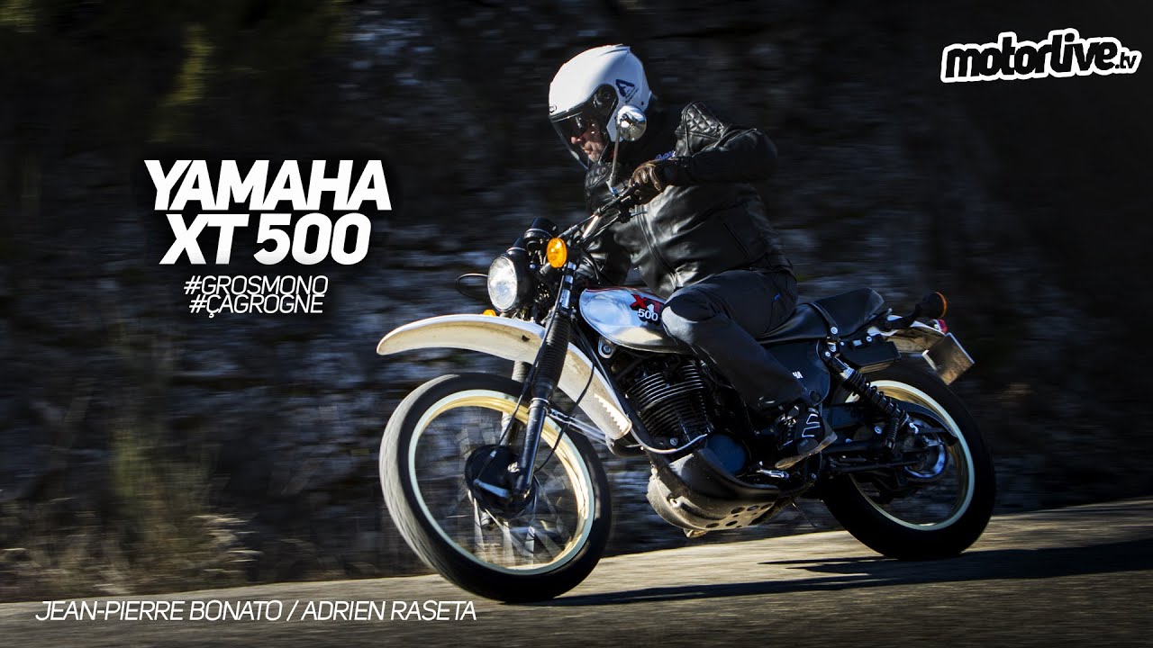 YAMAHA XT 500 I TEST RETRO