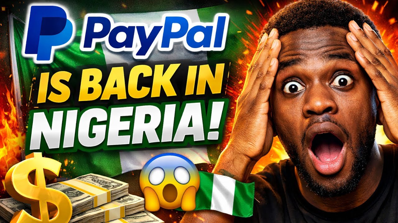 🚨 Получайте платежи через PayPal в Нигерии — Как начать (РУКОВОДСТВО)