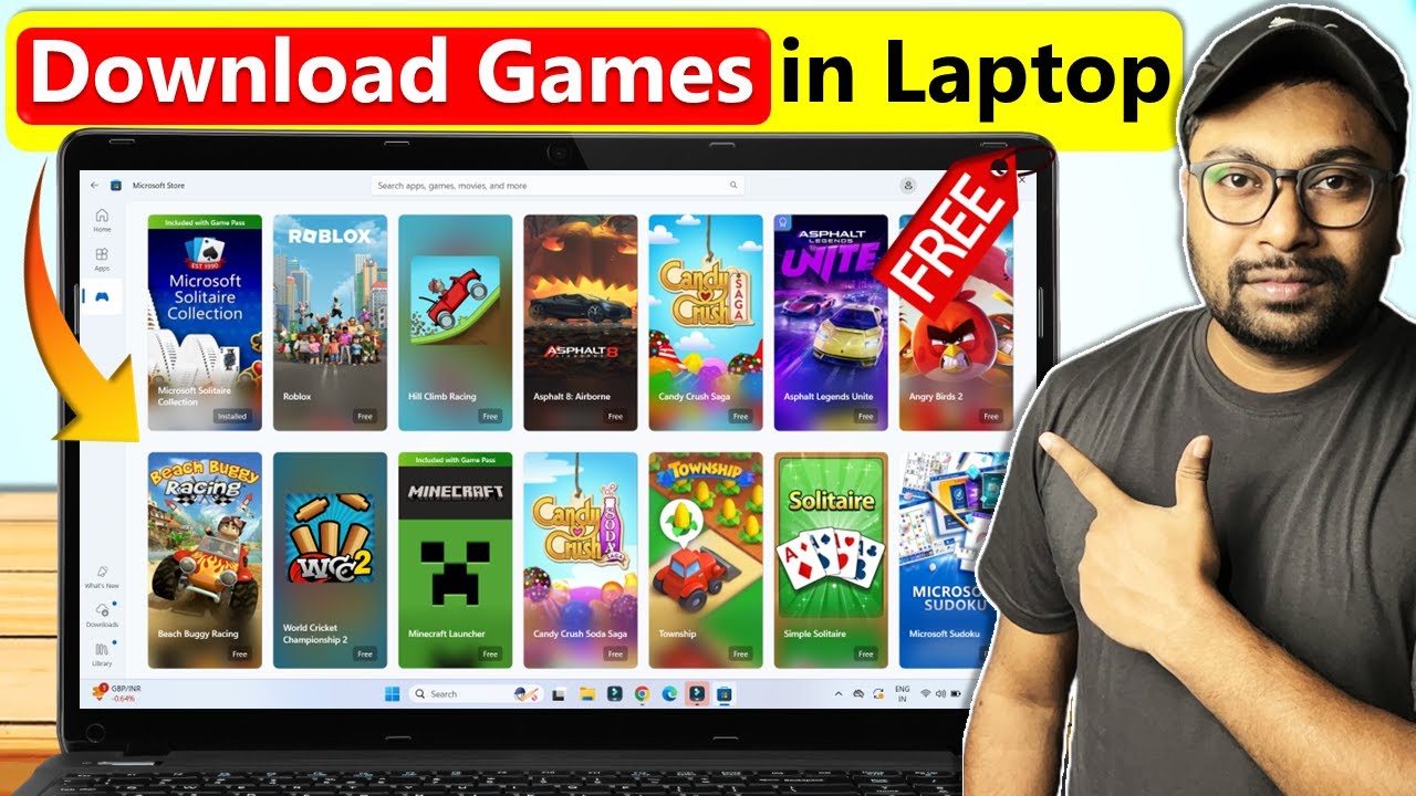 Laptop me game kaise download kare | how to download game in laptop | laptop game download