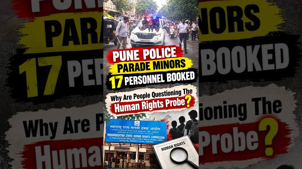 Pune Police Parade Minors: 17 Personnel Booked &mdash; Why Are People Questioning The Human Rights Probe?