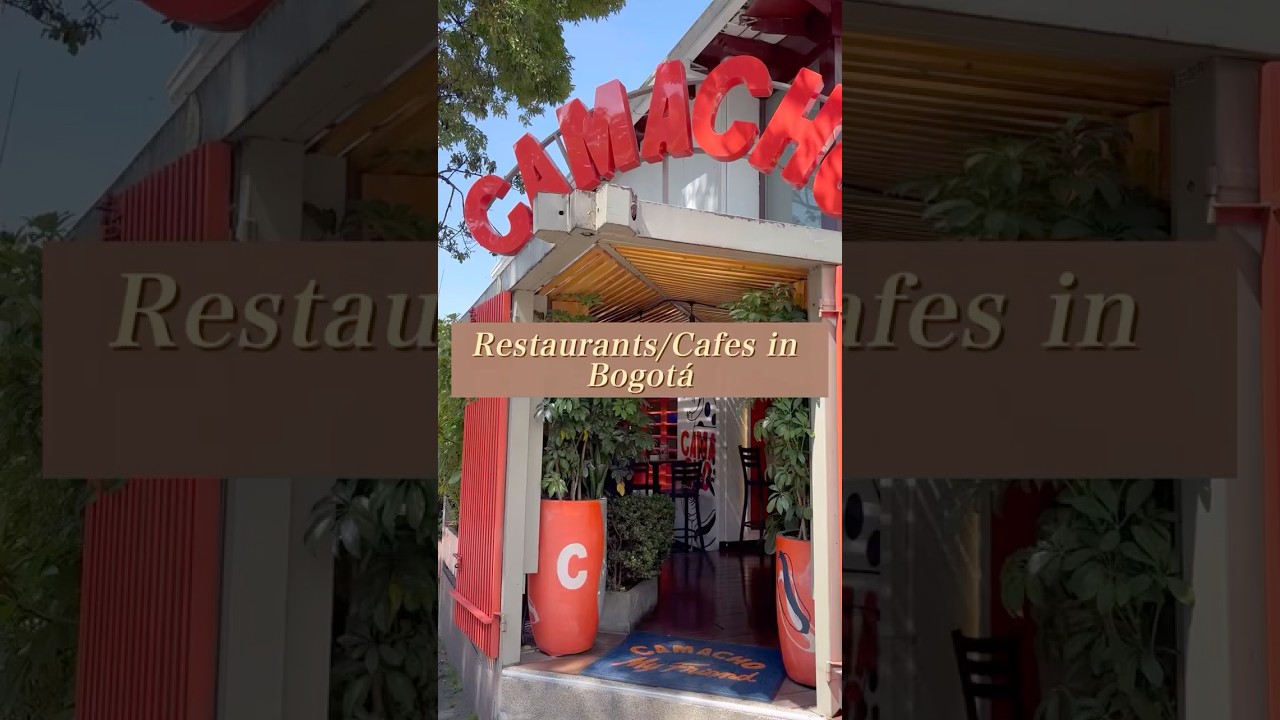 Restaurants and Cafes in Bogot&aacute; / 콜롬비아 보고타 현지인 맛집 2탄🍽