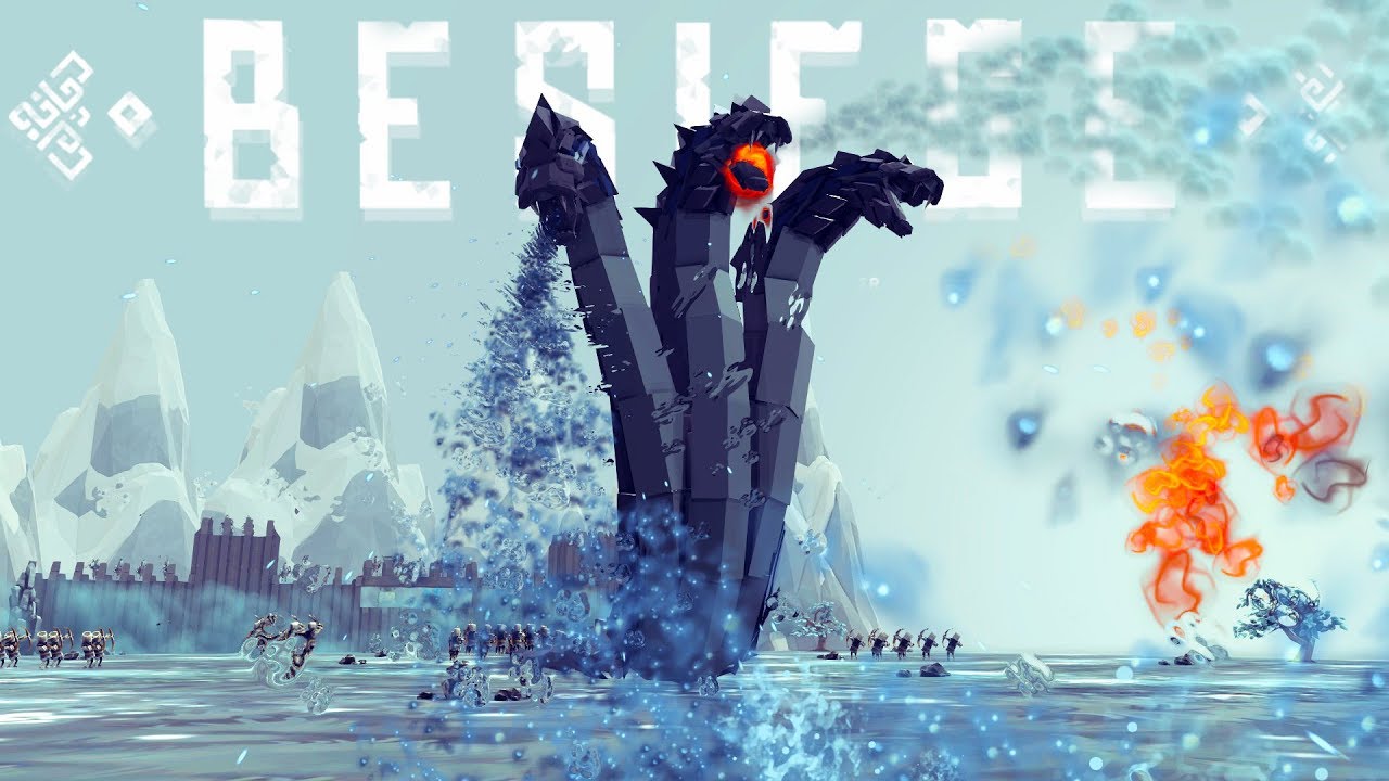 Besiege - Cooking A Tesla?, Giant 3-Headed Hydra & A Flying Turtle! - Besiege Best Creations