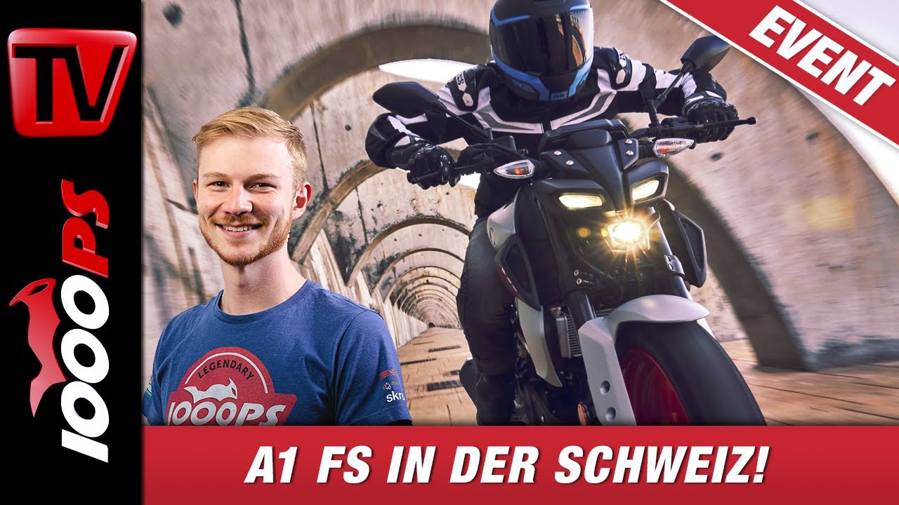 A1-F&uuml;hrerschein in der Schweiz - 125 Kubik Motorrad ab 16 Jahren