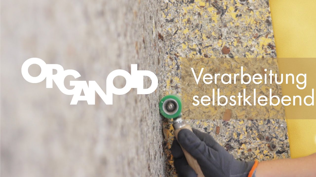 Verarbeitung von Organoid® Naturoberflächen auf Selbstklebefolie