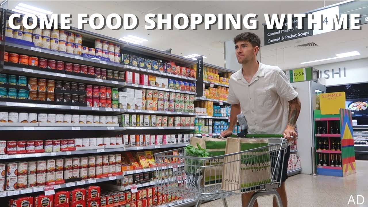 COME GROCERY SHOPPING WITH ME & 3 MEALS FOR UNDER £2 PER PORTION | AD