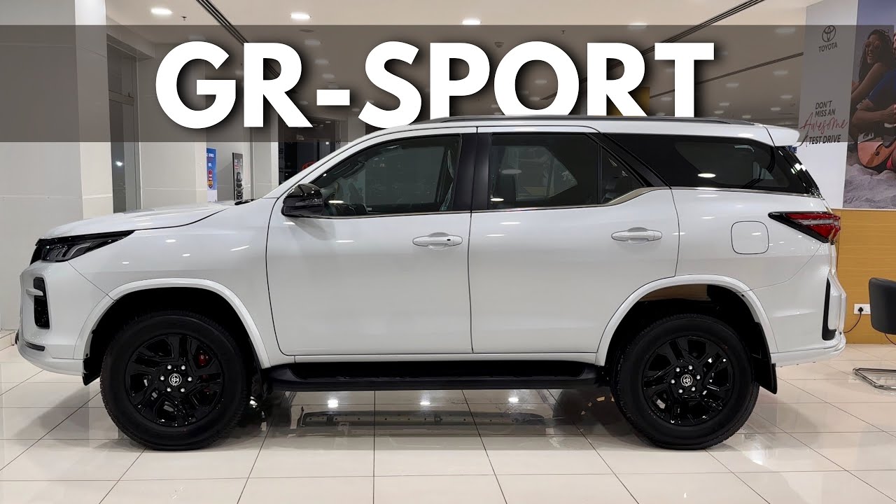 Toyota Fortuner GR Sport 2023 | White Colour | Full Review | Interior | Walkaround | Price | GRS |