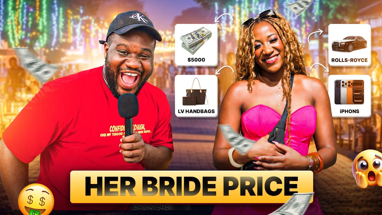 I Asked Ghanaian Ladies to Make Their Own Bride Price List… Men Are Finished! 😂💍