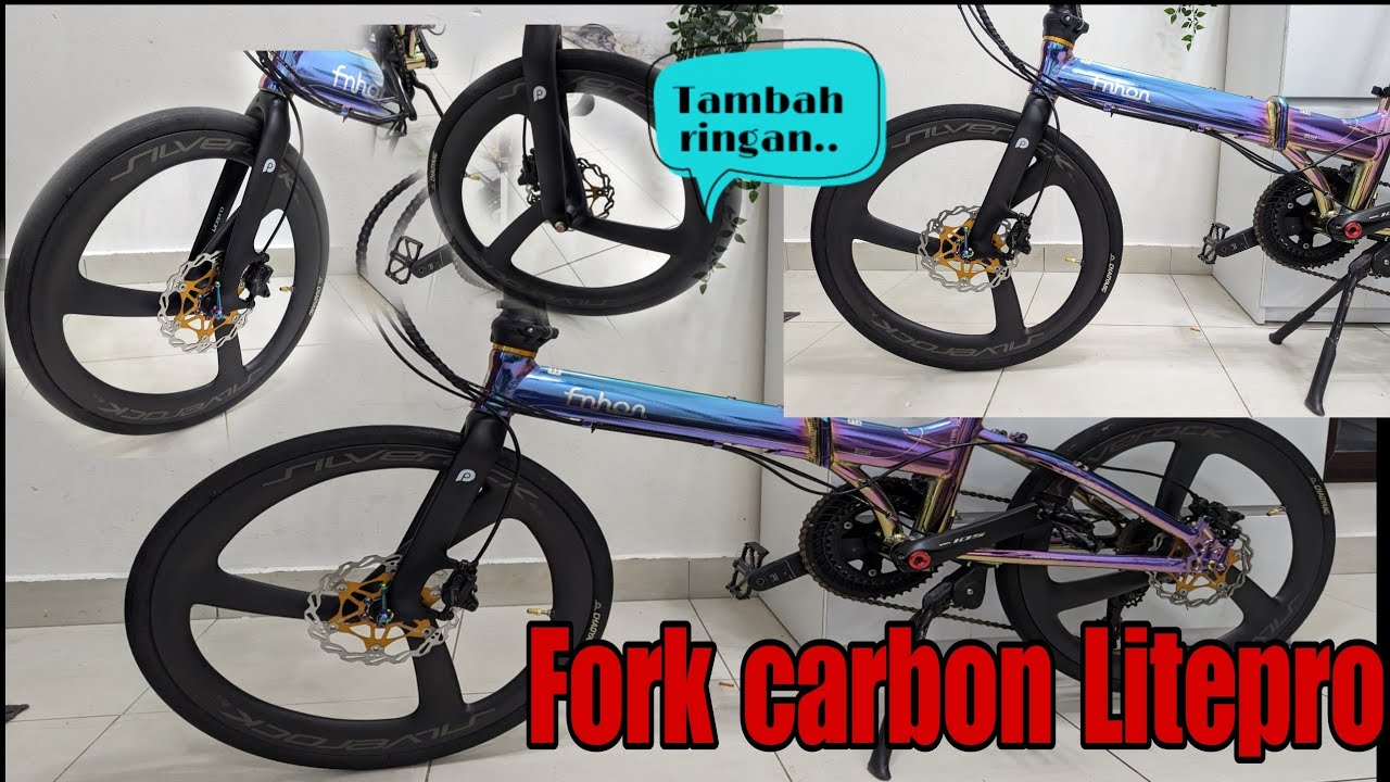 Ringan ke fork Carbon Litepro nie?  #fnhonblast