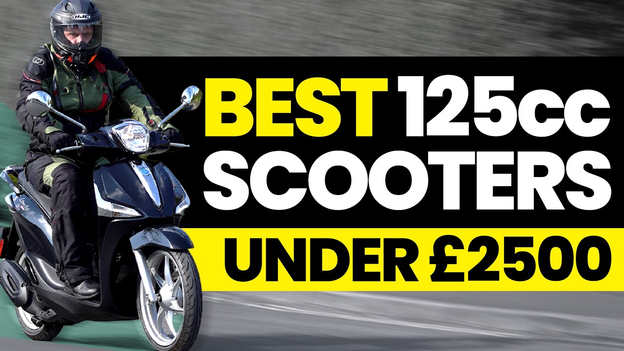 Top 10 Cheap 125cc Scooters for UNDER &pound;2,500 in 2024!