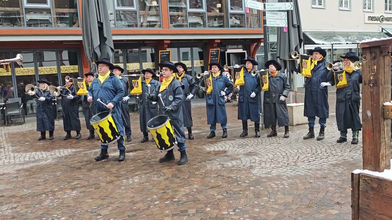 Berittener Fanfarenzug Saulgau am Fasnetssonntag 15.02.26