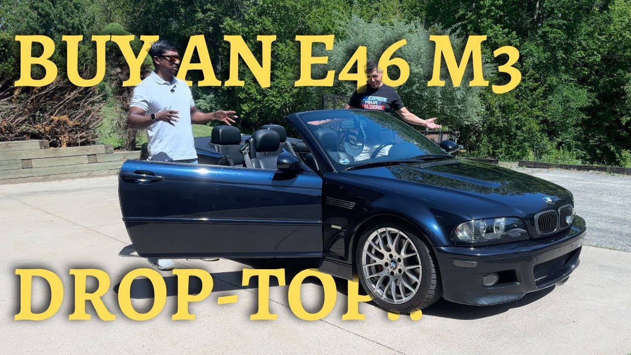 BUY THE E46 M3 CONVERTIBLE OVER THE COUPE AND SAVE!!