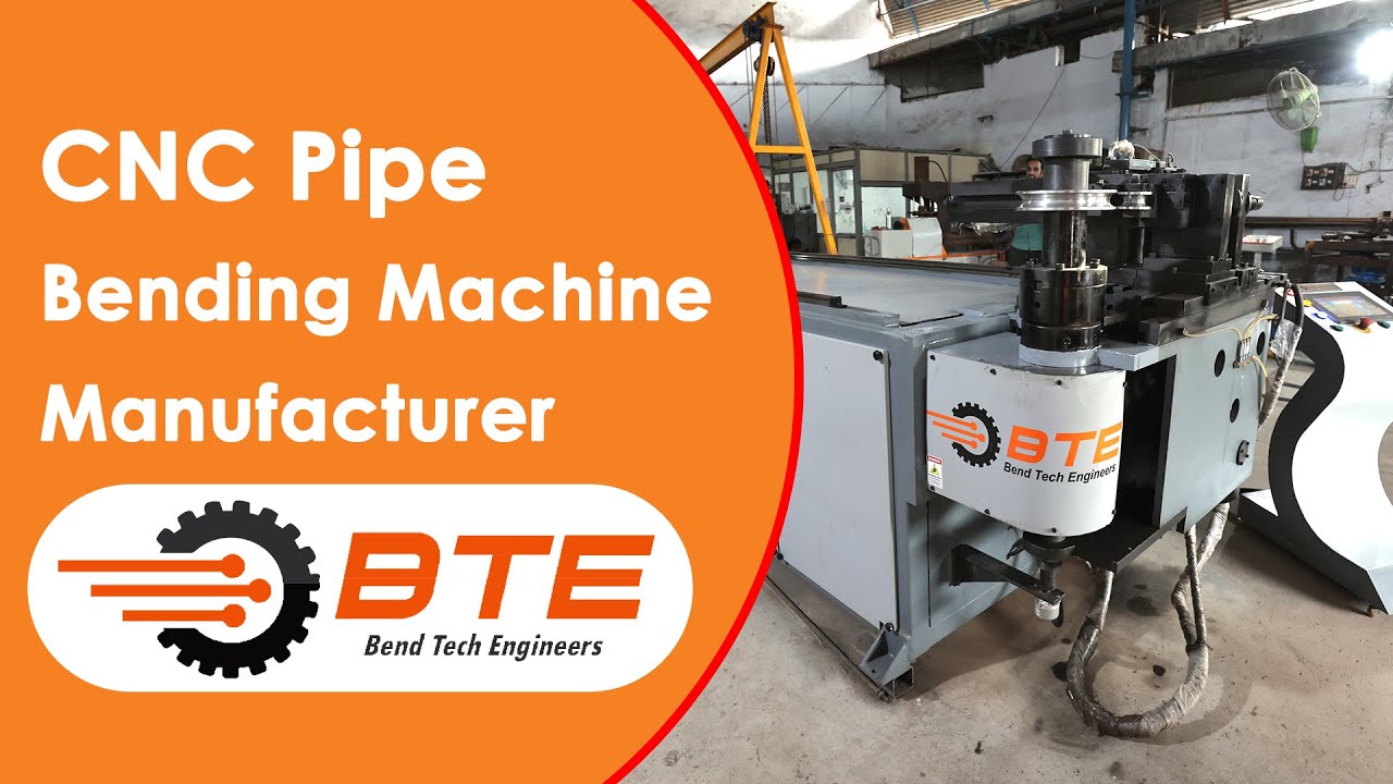 3 Axis CNC Pipe Bending Machine With Push Bending Operation || BendTech || Pipe Bending Machine