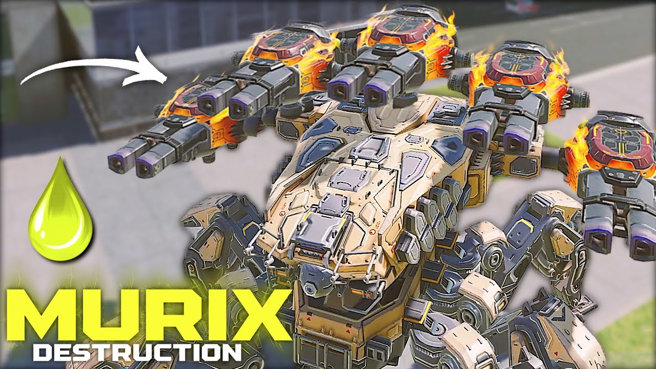 НОВЫЙ Murix Ravager 1 затрагивает ВСЕ... Более сломанный, чем META | War Robots