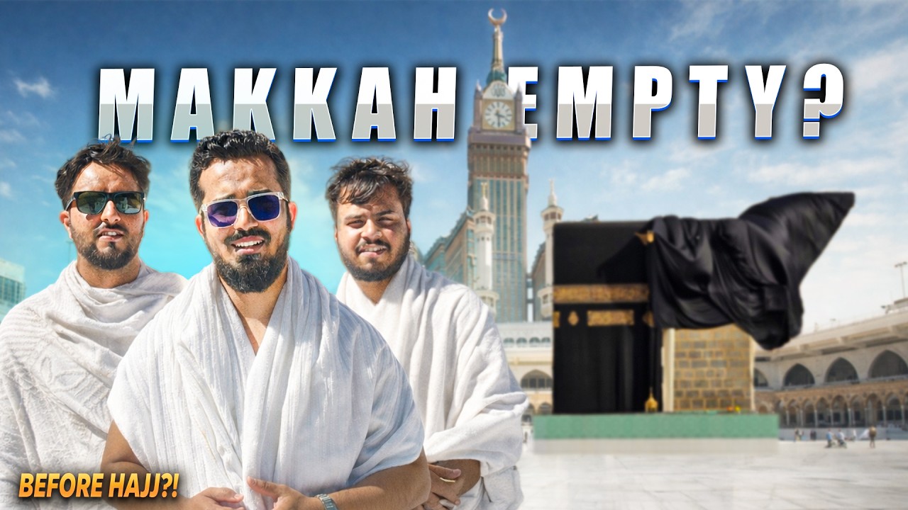 We Did Umrah When Makkah Was EMPTY&hellip; 😱 | Before Hajj 2026