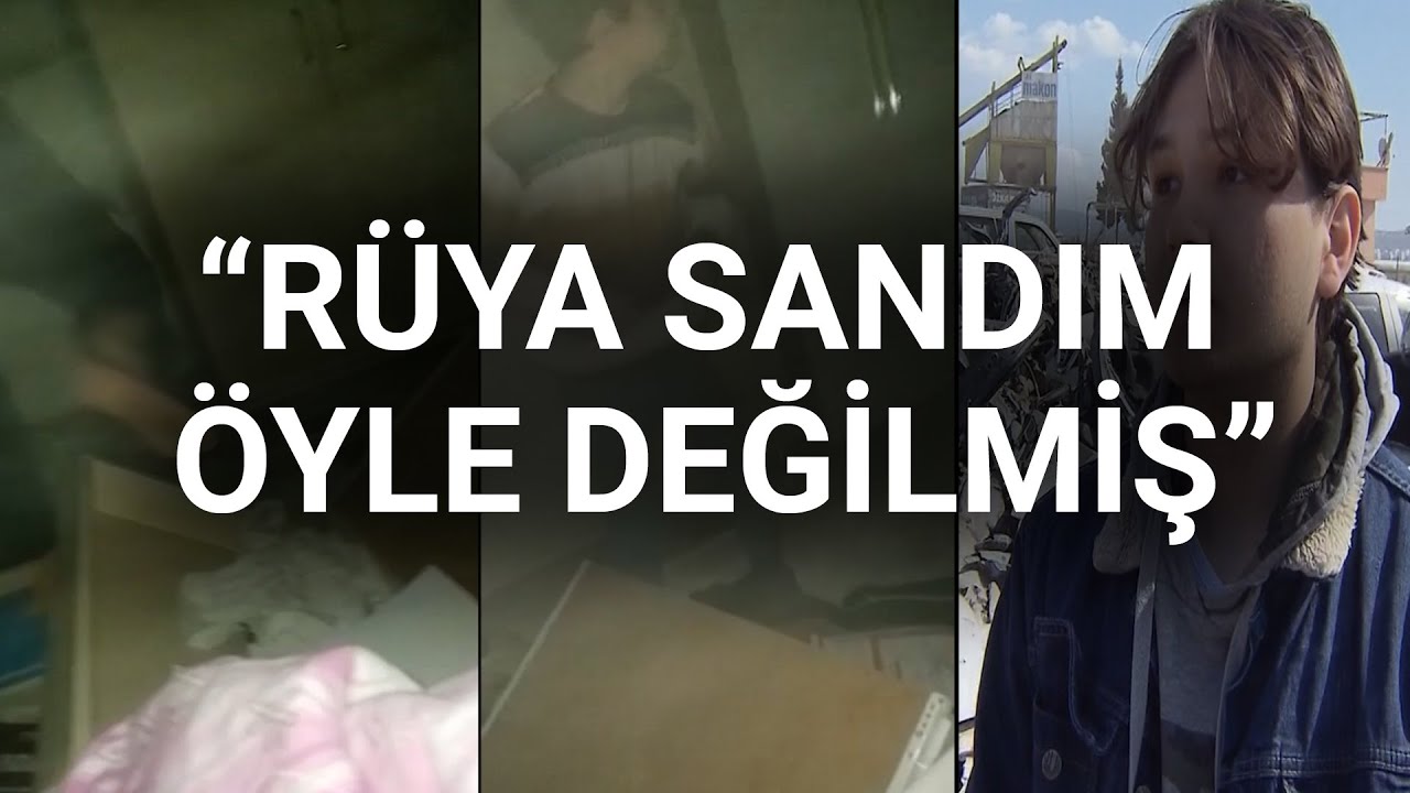 @NTV  15 yaşındaki Mehmet deprem anını kaydetti