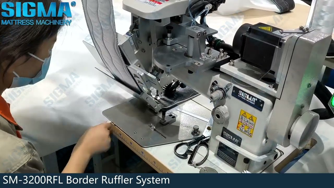 SIGMA SM-3200RFL Border Ruffler System