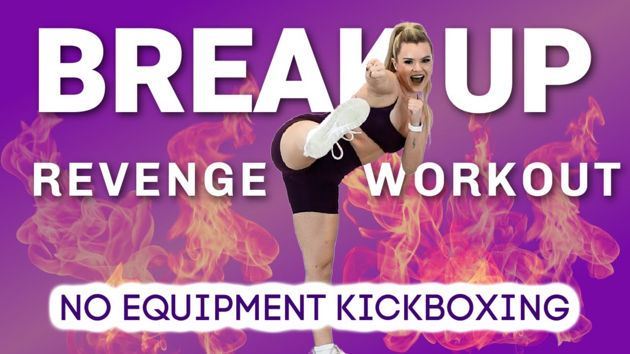 BREAK UP ANTHEMS KICKBOXING WORKOUT--WITH SWEARING. Taylor Swift, Olivia Rodrigo and MORE!