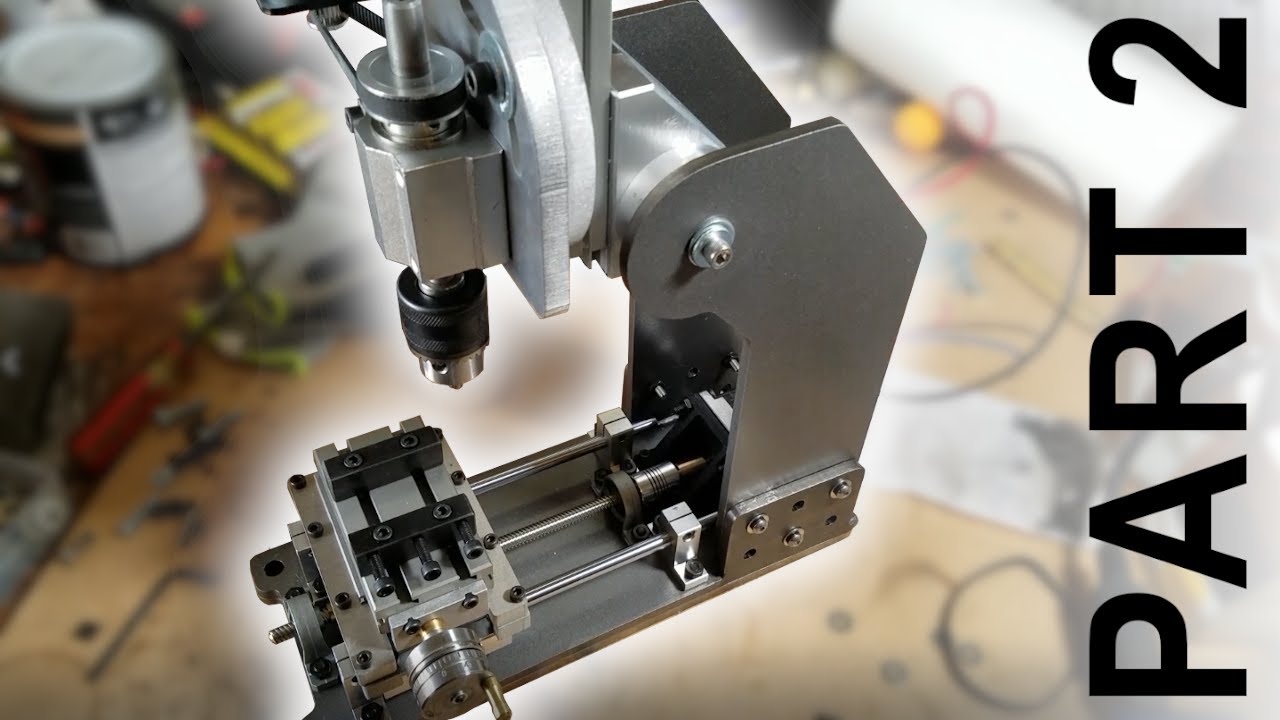 Making a Tiny Benchtop Micro Mill - Part 2