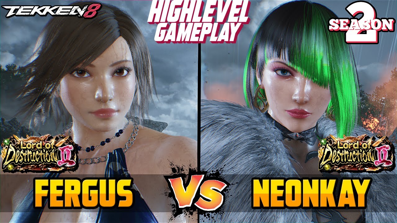 T8 – FERGUS (Asuka Kazama) vs NEONKAY (Anna Williams) – Tekken 8 High Level Gameplay