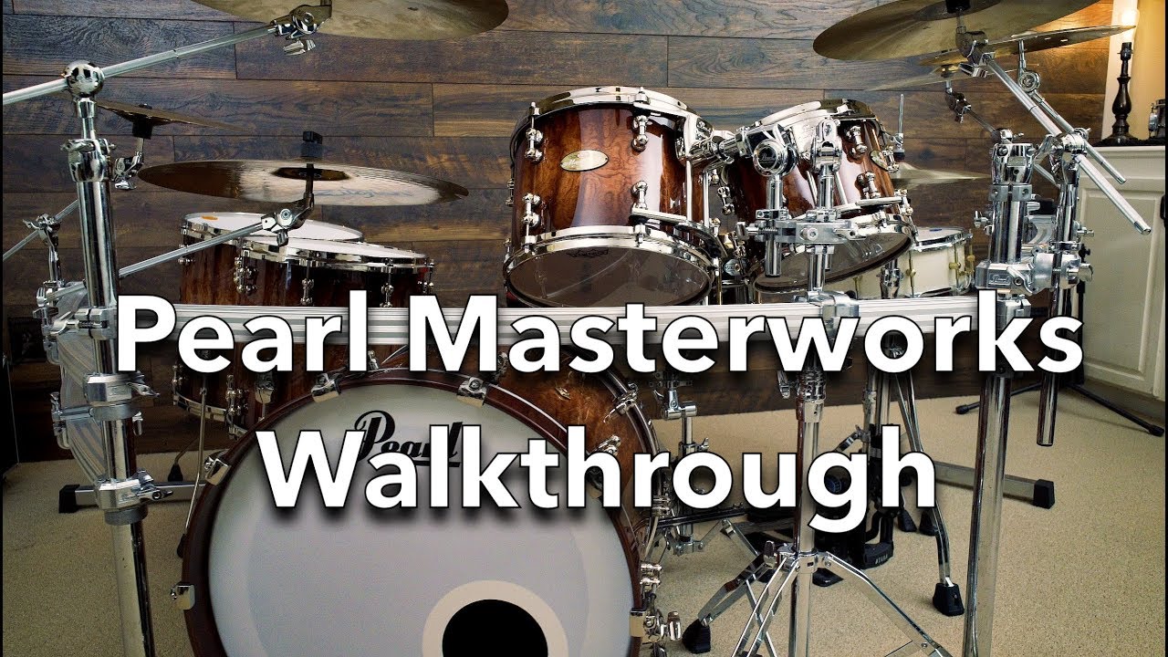 Pearl Masterworks Kit Walkthrough - MeDrumNow